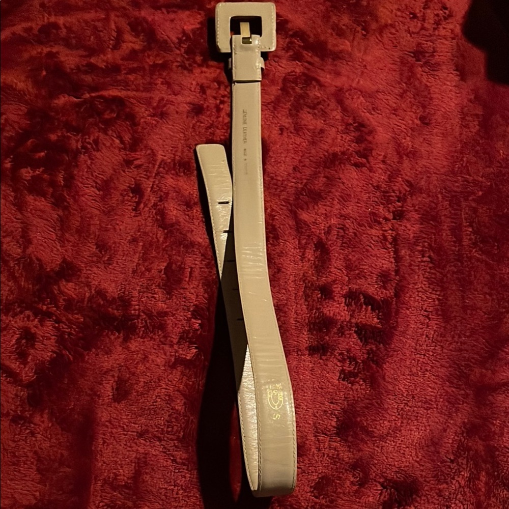 Charter Club Cream Belt